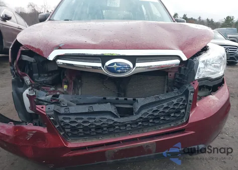 2016 Subaru Forester 2.5I z USA, uszkodzony, nr VIN JF2SJAAC0GG504376